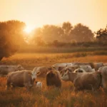 Cows Grazing in Pasture